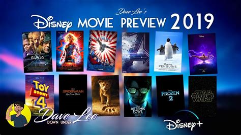 DISNEY MOVIES 2019 All 12 Movies Previewed amp Explained YouTube