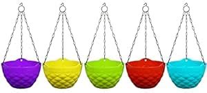 PlantaZee Beautiful Design Diamond Shape Kohinoor Flower Fancy Pot Set ...