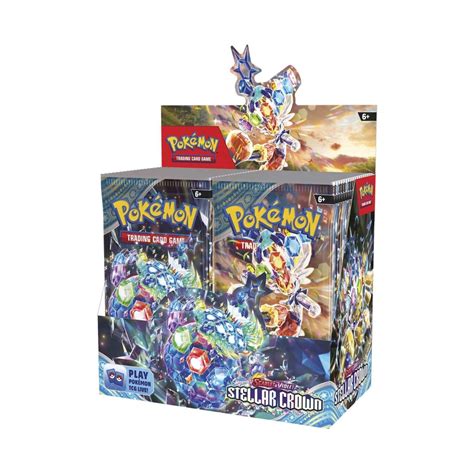 Pokémon TCG: Scarlet & Violet-Stellar Crown Booster Display Box (36 ...