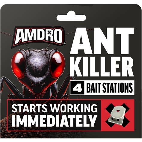 Amdro Ant Kills Ant Killer Bait Station, 4 Count - Walmart.com