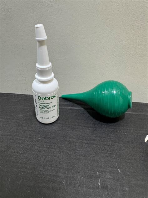 Debrox Earwax Removal Aid Kit, 0.5 Fluid Ounce : Amazon.in: Fashion