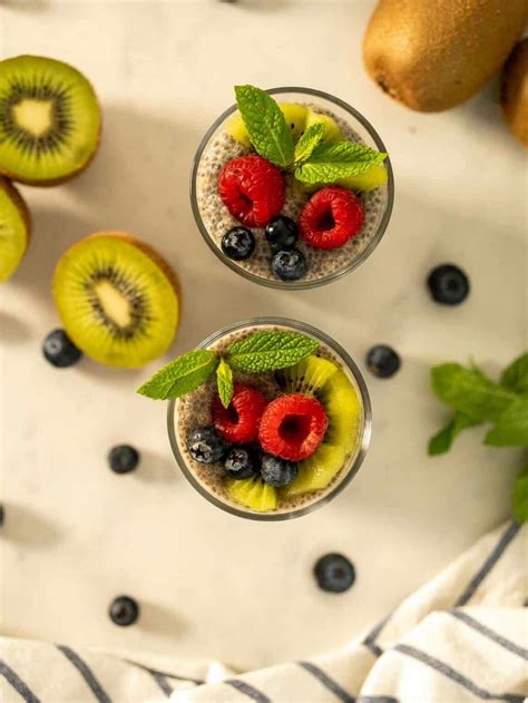 3-Ingredient Oat Milk Chia Pudding Ratio | Our Plant-Based World