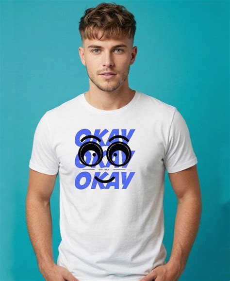 Shop Men Cotton Blend Regular Fit Graphic T-Shirt | Round Neck Half ...