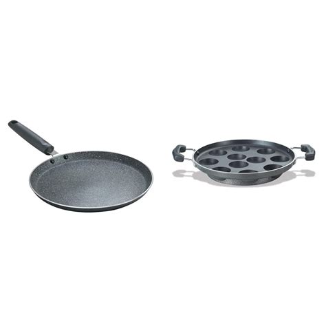 Buy Prestige Omega Deluxe Granite Dosa Tawa, 30cm, Black & Prestige ...