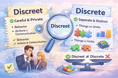 Discreet vs. Discrete: Meaning, Difference, and How to Use Each Correctly