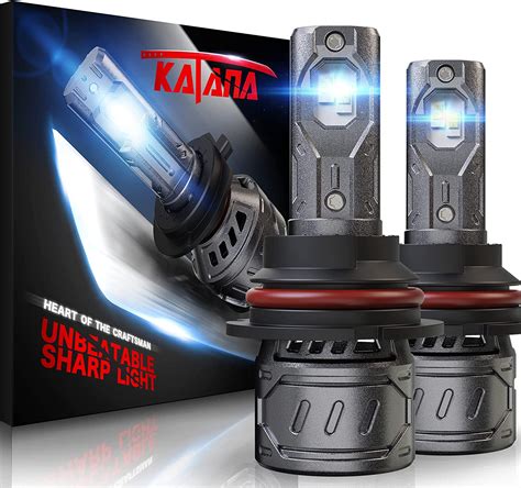 KATANA 9007 LED Headlight Bulbs Color Temperature & Specs