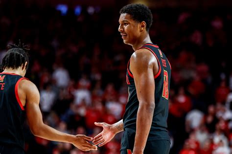 Julian Reese on double-double vs. Nebraska, Maryland's starting five