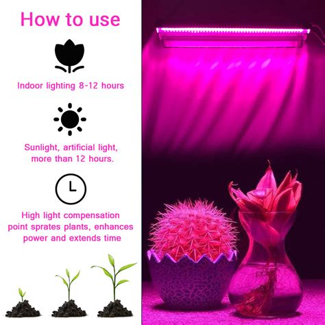 Ultraviolet Light For Plants Powerful 5000W Equivalent LED Grow Light ...