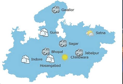 Madhya Pradesh September 20 2025, Weather Update: Scattered Rainfall In ...