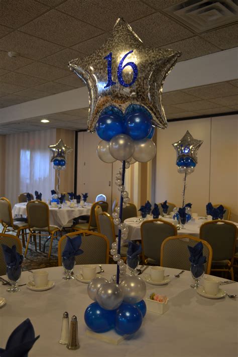 Sweet 16 Table Centerpiece Ideas - onesilverbox