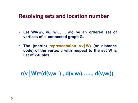 Metric dimesion of circulsnt graphs | PPT