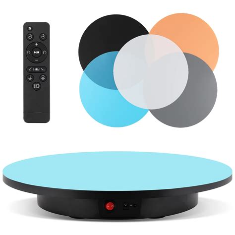 Buy BAOSHISHANElectric Rotating Display Stand Remote Control Rotating ...