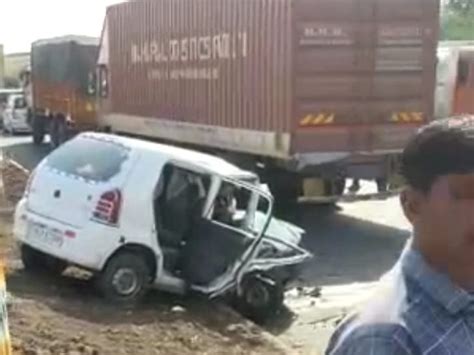 A triple accident occurred on Limbdi-Ahmedabad highway near Jakhan ...