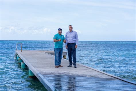Minister Geoffrey Wever: Brisas del Mar pier in Savaneta set for full ...