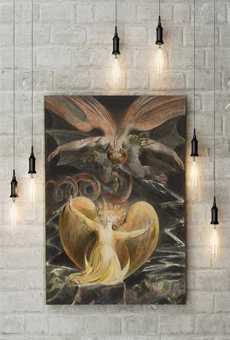 Buy William Blake Paintings Collection - The Great Red Dragon and the ...