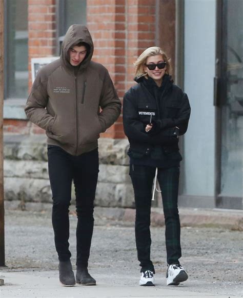 Hailey Baldwin and Shawn Mendes in Toronto 12/21/2017 • CelebMafia