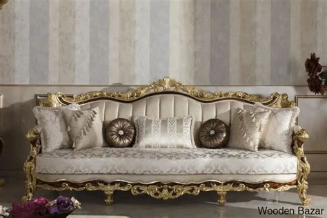 Luxury Sofa Set 3+3+1+1 & Center Taable & 2 End Table