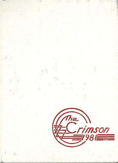 1981 yearbook from East Greenwich High School from East greenwich, Rhode Island for sale