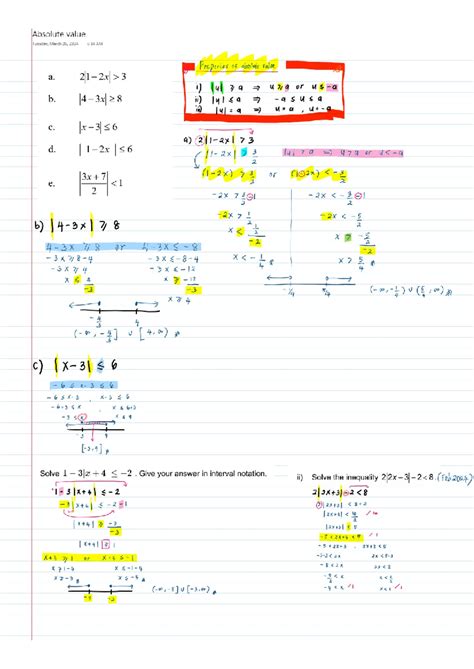 Pre-Calc Absolute Value 的图像结果