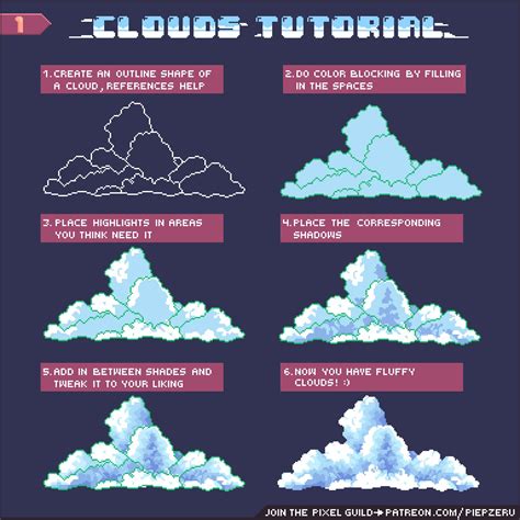 Clouds Tutorial (Pixel Art), Fiel Hage