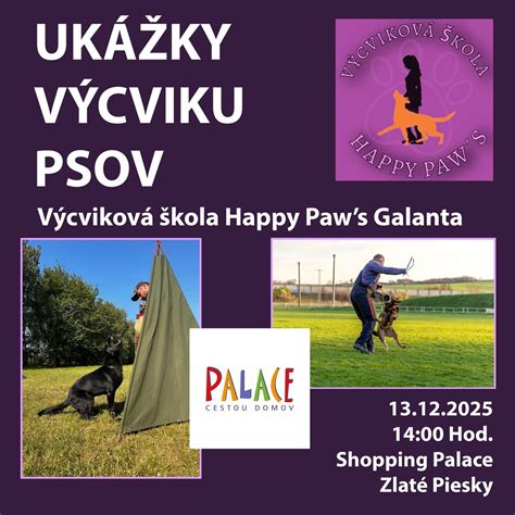 UKÁŽKY VÝCVIKU PSOV, Shopping Palace Zlaté piesky, Bratislava, 13 ...
