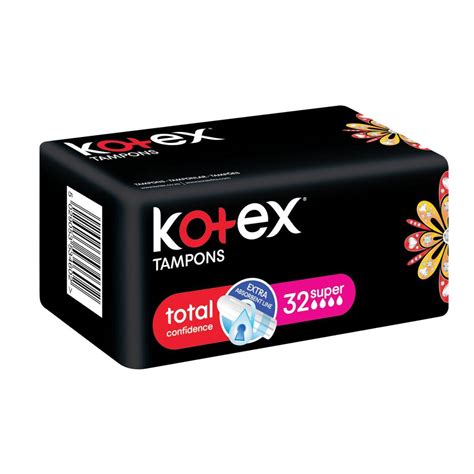 Kotex Tampons 32's Super – ZimSeller Pharmacy
