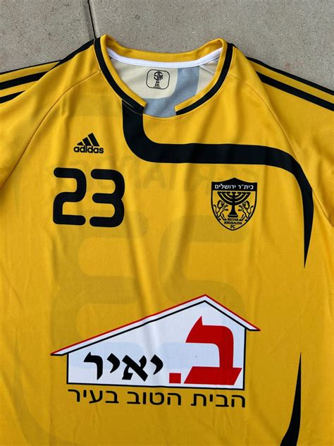 Beitar Jerusalem Football Shirt 2008/2009 Israel Retro Jersey Vintage ...