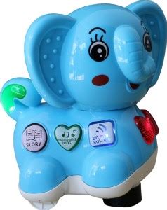 Chocozone dancing elephant with lights & music toys for 1 year old boys ...