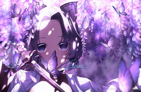 Demon Slayer Wisteria Wallpapers - Top Free Demon Slayer Wisteria ...