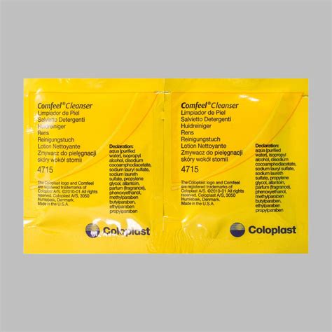 Coloplast 4715 Comfeel Cleanser Wipes (3 Pcs X 10 Pack) – MedineedsIndia