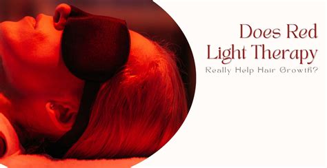 Does Red Light Therapy Really Help Hair Growth? | Clinikally