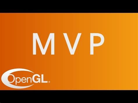 Model View Projection Matrices in OpenGL Video Lecture - Open GL ...