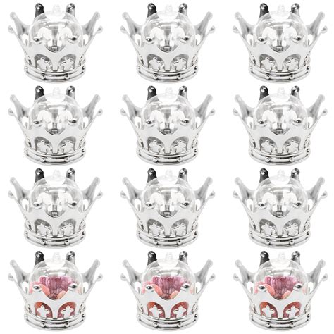 Buy Fillable Crown with Dome Party Favors Decorative Crown Candy ...