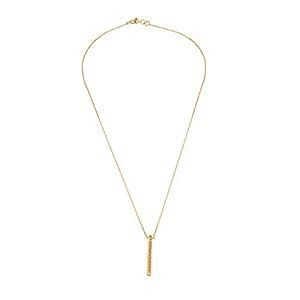 Mia by Tanishq Women's Secret Key Gold Necklace : Amazon.in: Fashion