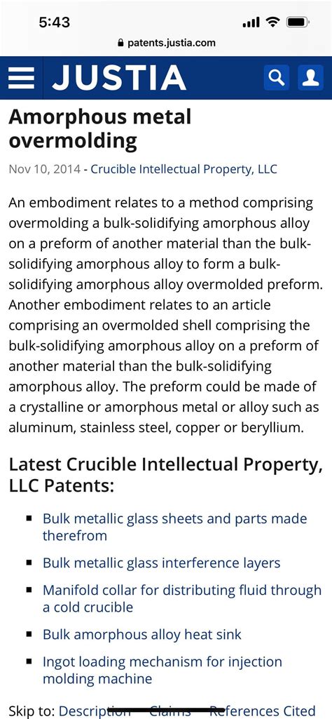 Zirconium found in Apple Watch ultra. One step closer to confirming apples use of Liquidmetal ...