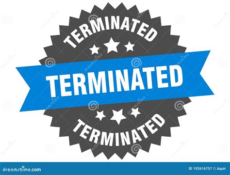 Image result for Terminated Sign Transparent