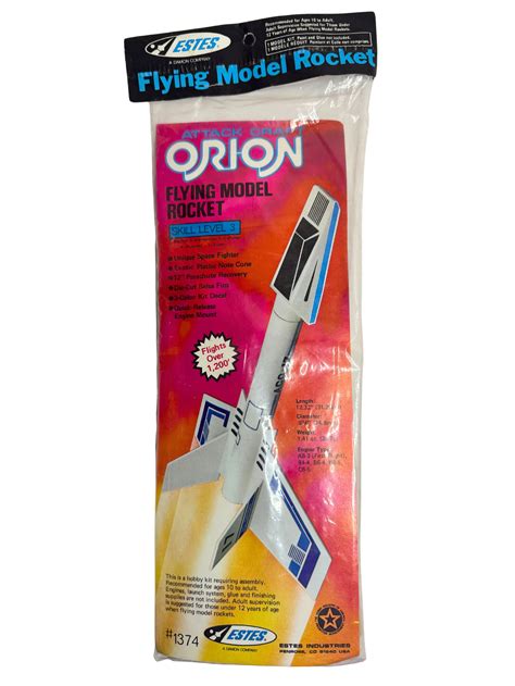 Estes Hornet Rocket Buy Estes Hornet Flying Model Rocket Kit #2030