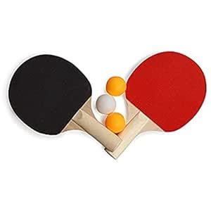 Buy Varun Table Tennis Set 2 Bats and 3 ping Pong Balls Online at Low ...
