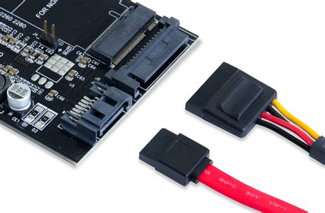 STARTECH.COM 6in Slimline SATA to SATA Adapter with: Amazon.co.uk ...