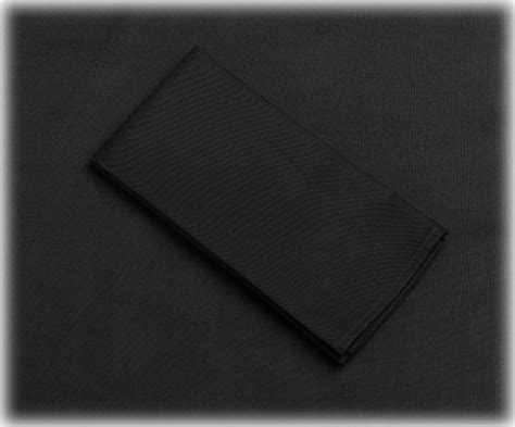 Buy Croscill 70-Inch Round Tablecloth with 6 Napkins, Black Online at ...