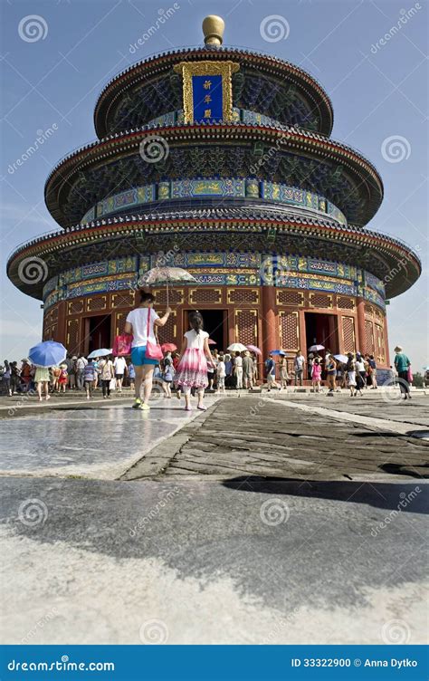 Tian tan temple editorial image. Image of colorful, pavilion - 33322900