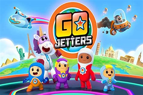 Go Jetters Cbeebies Childrens Tv Cartoon Large Colour A2 Poster ...