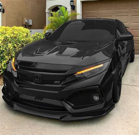 Black Honda Civic Coupe