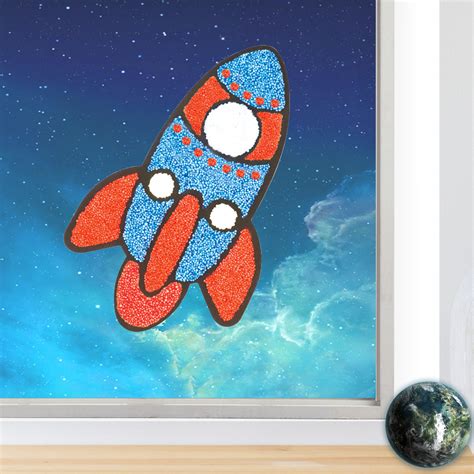 Clay Stickers - Rocket – Imagimake