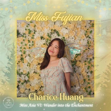 Baruch VSA | 🧚 Introducing our fourth contestant of MISS ASIA VI: Wander into the Enchantment ...