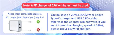 Tobo USB C to Magnetic Adapter, Type-C to Magnetic 2 T-Head PD 100W ...