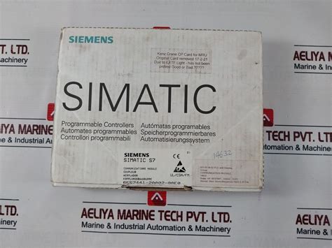 Siemens Cp 441-2 Communication Module 6Es7 441-2Aa01-0Ae0 – Aeliya ...