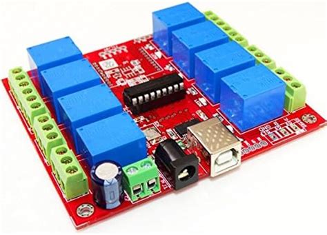Rdl USB 8 Channel Relay Board FT245RL : Amazon.in: Industrial & Scientific