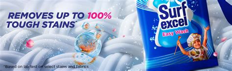 Surf Excel Easy Wash Detergent Powder - 5 Kg : Amazon.in: Health ...