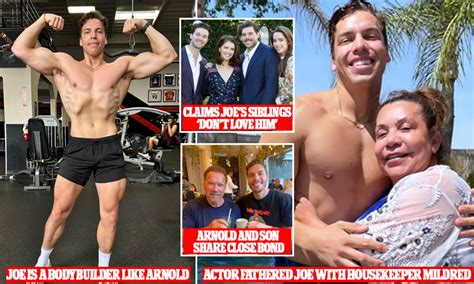 Joseph Baena And Arnold Schwarzenegger